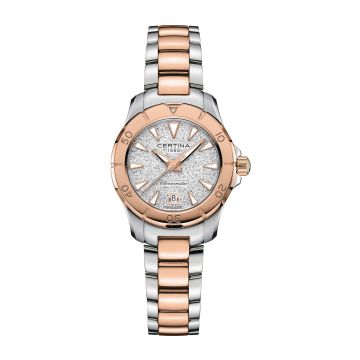 Certina DS Action Lady 29 Stainless Steel - Rose Gold / Silver
