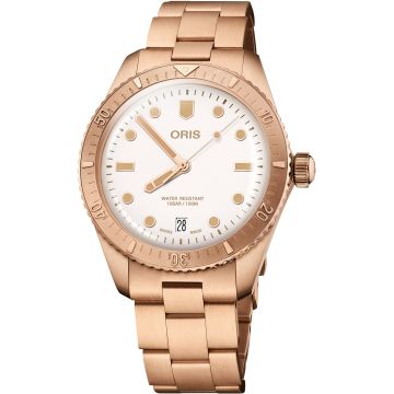 Oris Divers Sixty-Five 38 Cotton Candy White Star