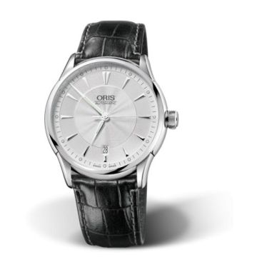 Oris Artelier Date 40 Stainless Steel / Silver
