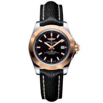 Breitling Galactic 32 Sleek Edition Stainless Steel / Rose Gold / Trophy Black / Sahara