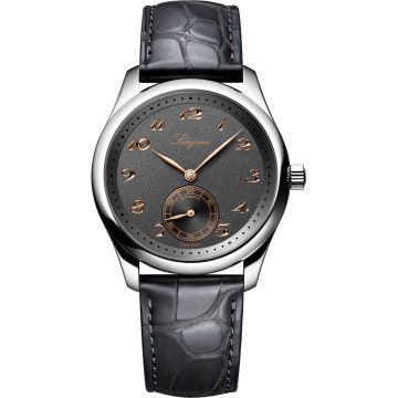 Longines Master Collection 38.5 Small Seconds Steel / Anthracite