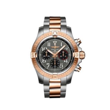 Breitling Avenger B01 Chronograph 45 Stainless Steel / Red Gold / Anthracite / Bracelet