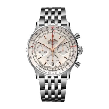 Breitling Navitimer B01 Chronograph 41 Stainless Steel / Silver / Bracelet