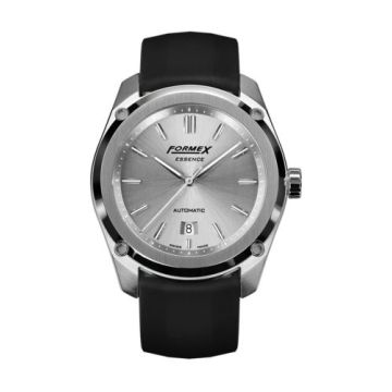 Formex Essence Automatic Silver / Rubber
