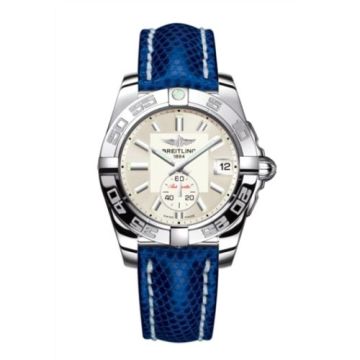 Breitling Galactic 36 Automatic Stainless Steel / Stratus Silver / Teju