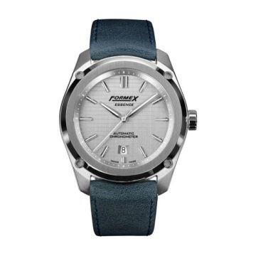 Formex Essence Automatic Chronometer Silver / Calf