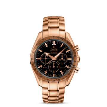 Omega Speedmaster Broad Arrow Red Gold / Black / Bracelet / Michael Schumacher