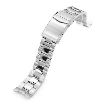 Super-O Boyer 20mm Stainless Steel Bracelet for Seiko SARB033 - 20mm