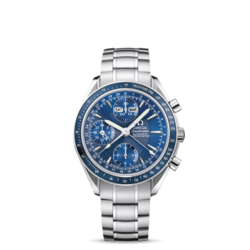 Omega Speedmaster Day-Date 40 Stainless Steel / Blue / Bracelet