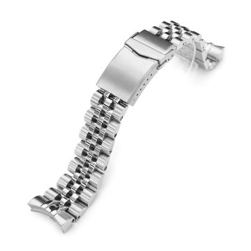 Angus-J Louis Watch Band for TUD BB 79230, 316L Stainless Steel Brushed V-Clasp - 22mm