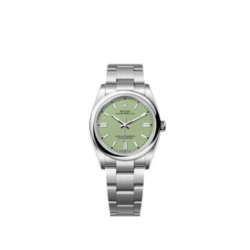Rolex Oyster Perpetual 36 Stainless Steel / Pistachio