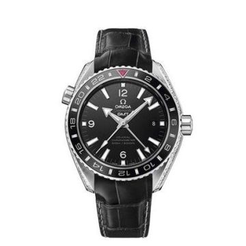 Omega Seamaster Planet Ocean 600M Co-Axial 43.5 GMT Platinum / Diamond / Abu Dhabi