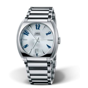 Oris Frank Sinatra Date Stainless Steel / Silver / Bracelet