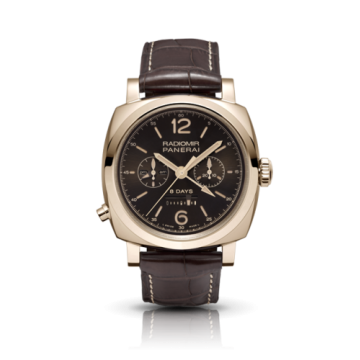 Panerai Radiomir 1940 Chrono Monopulsante Left-Handed 8 Days Oro Rosso