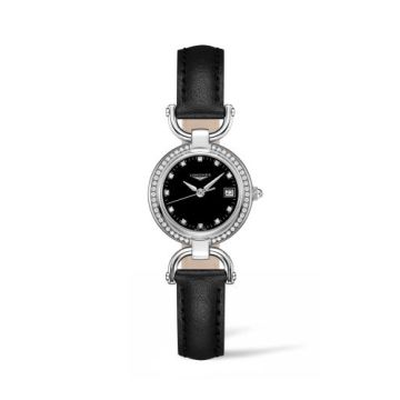 Longines Equestrian 26.5 Diamond / Black