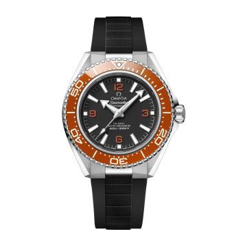 Omega Seamaster Planet Ocean 600M Co-Axial 42 Stainless Steel - Orange / Black / Rubber