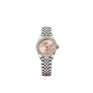 Rolex Lady-Datejust 28 Stainless Steel / Rose Gold /  Diamond / Rose / Oyster