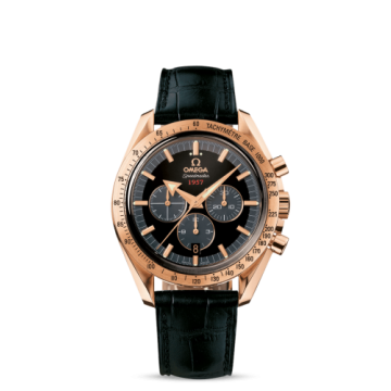 Omega Speedmaster Broad Arrow 1957 Red Gold / Black