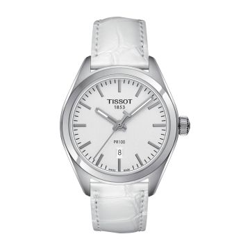 Tissot PR 100 Quartz 33 Stainless Steel / Silver / Strap
