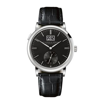 A. Lange & Söhne Saxonia Outsize Date White Gold / Black