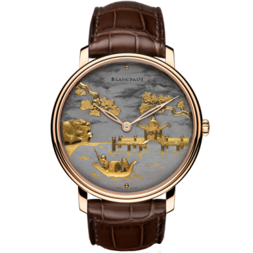 Blancpain Villeret Manuelle Piece Unique Shakudō Rowing