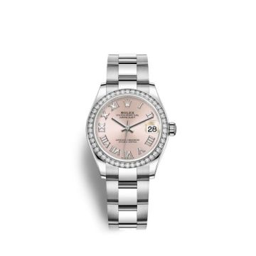 Rolex Datejust 31 Stainless Steel Diamond / Oyster / Pink - Roman