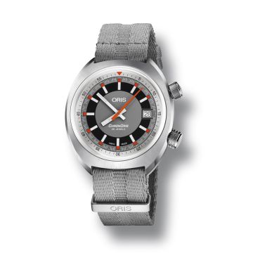 Oris Chronoris Date / Grey / NATO