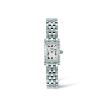 Longines DolceVita 16 Quartz Stainless Steel Diamond Roman