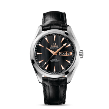 Omega Seamaster Aqua Terra 150m Co-Axial 43 Annual Calendar White Gold / Grey