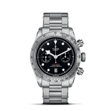 Tudor Heritage Black Bay Black Chronograph / Bracelet