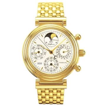 IWC Schaffhausen Da Vinci Tourbillon Yellow Gold / Italian / Bracelet