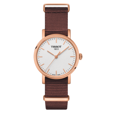 Tissot Everytime Small Rose Gold PVD / Silver / NATO