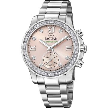 Jaguar Connected Lady Silver / Pink 37mm