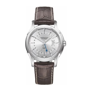 Hamilton Jazzmaster Traveler GMT 42mm Silver Dial