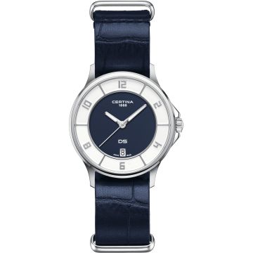 Certina DS-6 Lady Stainless Steel / Blue / NATO