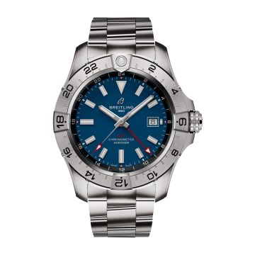 Breitling Avenger Automatic GMT 44 Stainless Steel / Blue / Bracelet