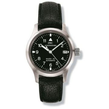 IWC Schaffhausen Lady Pilot's Watch Mark XII Stainless Steel / Black / Strap