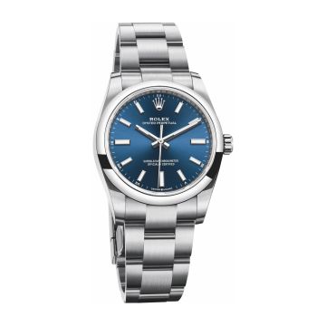 Rolex Oyster Perpetual 34 Stainless Steel / Blue