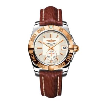 Breitling Galactic 36 Automatic Stainless Steel / Rose Gold / Stratus Silver / Sahara