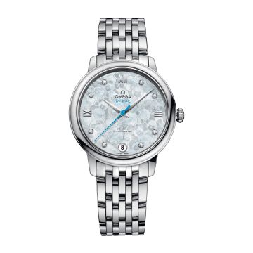 Omega De Ville Prestige Co-Axial 32.7 Stainless Steel / White MOP / Stainless Steel / Orbis