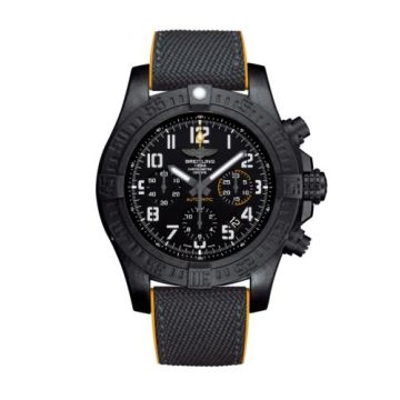 Breitling Avenger Hurricane 45 Breitlight / Volcano Black / Military Rubber / Folding