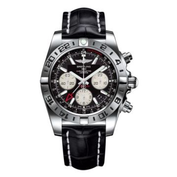 Breitling Chronomat 44 GMT Stainless Steel / Onyx Black / Bracelet