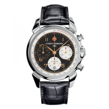 Cuervo y Sobrinos Chronograph Heritage