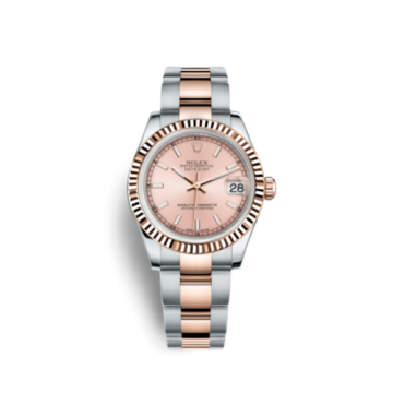 Rolex Datejust 31 Rolesor Everose Fluted / Oyster / Pink