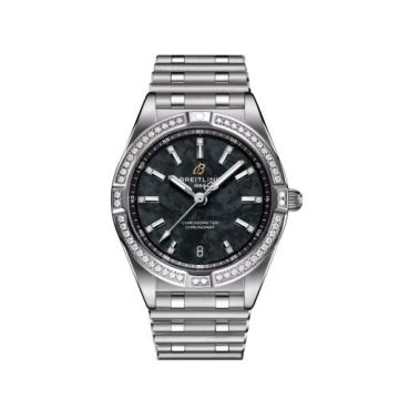 Breitling Chronomat 32 Stainless Steel  - Diamond / Black MOP / Japan