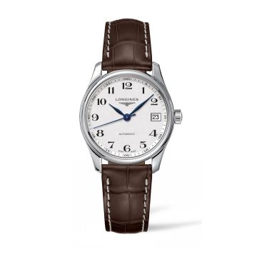 Longines Master Collection Date 34 Stainless Steel / Silver