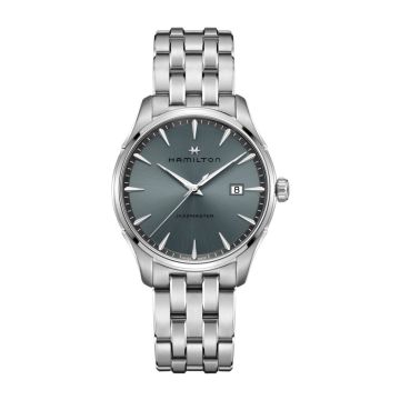 Hamilton Jazzmaster Quartz Stainless Steel / Blue / Bracelet