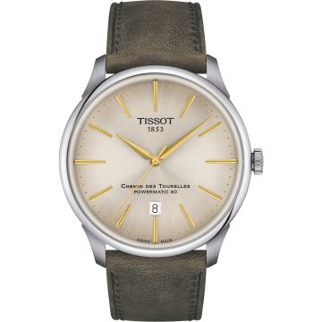 Tissot Chemin Des Tourelles Powermatic 80 42 Stainless Steel / Silver