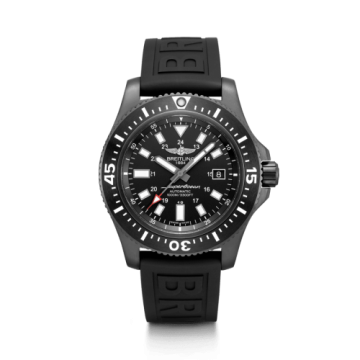 Breitling Superocean 44 Special Blacksteel / Black / Rubber / Folding