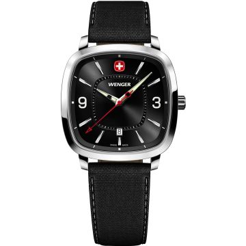Wenger Vintage Sport Ø 37mm Black / Silver